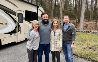 Me, my nephew and our SO's!