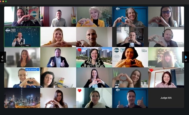 Zoom Meeting in Ukraine